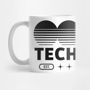 TECHNO - Techno Logo (Black) Mug